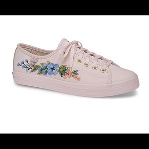 Keds Embroidered Herb Garden Sneakers, Brand New